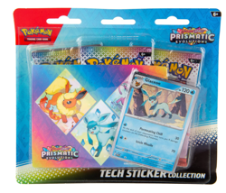 Pokemon TCG: Scarlet & Violet-Prismatic Evolutions Tech Sticker Collection - Image 1