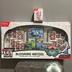 Pokemon Scarlet & Violet 151 Blooming Waters and 151 Booster Bundle *NEW SEALED* - Image 1