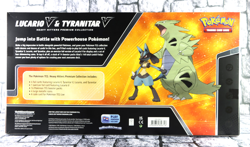 Pokemon TCG Lucario V & Tyranitar V Heavy Hitters Premium Collection NEW B5 - Image 5
