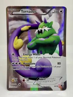 Pokemon TCG Tornadus 98/98 Ultra Rare, Black White: Emerging Powers MP / LP - Image 1