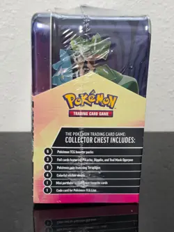 Pokemon TCG 2024 Fall Collector Chest Pikachu Tin Box Factory Sealed - Image 2