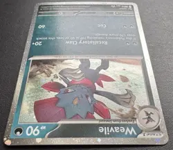 Weavile MEP 021 Black Star Cosmo Holo Promo Pokemon TCG NM - Image 3