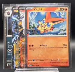 Black Bolt White Flare 012, 020, 034, 062/086 Stamped Promo Set Pokemon TCG NM - Image 1