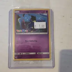 Pokemon TCG Cosmog Promo Toys R Us Stamped 54/149 Sun & Moon Holo Psychic - Image 1