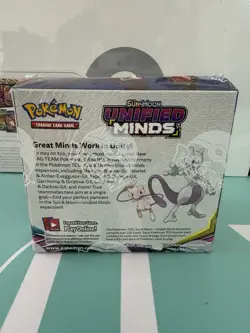 Pokemon TCG Sun & Moon Unified Minds Booster Box Factory Sealed 36 Packs 820650815683 - Image 3