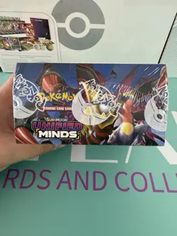 Pokemon TCG Sun & Moon Unified Minds Booster Box Factory Sealed 36 Packs 820650815683 - Image 5