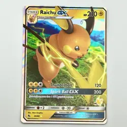 Raichu GX 20/68 NM Battle Academy Promo Pokemon Pikachu Stamped Hidden Fates - Image 1