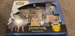 Celebrations Deluxe Pin Collection Box Zacian Lv X Box Sealed Pokemon TCG - Image 1