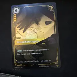Grand Strategem 233/298 - Riftbound TCG League of Legends - Near-Mint English - Image 1