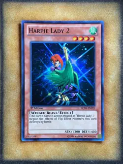 Yugioh Harpie Lady 2 LCJW-EN091 Super Rare 1st Ed NM - Image 1