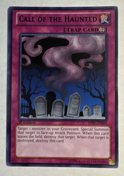 YuGiOh Call of the Haunted BP01-EN049 Rare 1st Edition NEAR MINT - Image 1