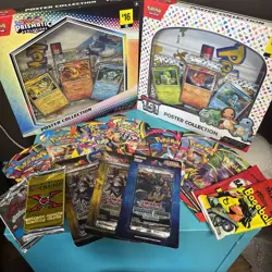 Pokemon Sealed Lot Mega Evolution 151 Prismatic Phantasmal Flames Yu-Gi-oh - Image 1