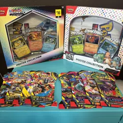 Pokemon Sealed Lot Mega Evolution 151 Prismatic Phantasmal Flames Yu-Gi-oh - Image 2