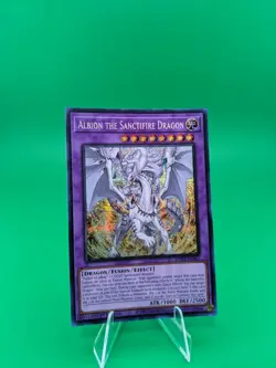 Yu-Gi-Oh! Albion The Sanctifire Dragon MP24-EN082 Prismatic Secret Rare - Image 1