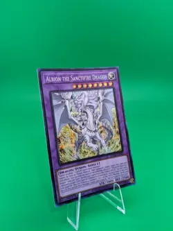 Yu-Gi-Oh! Albion The Sanctifire Dragon MP24-EN082 Prismatic Secret Rare - Image 2
