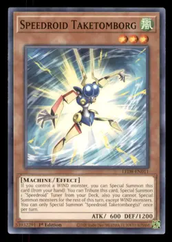 Speedroid Taketomborg Legendary Duelists: Synchro Storm #LED8-EN011 LP - Image 1