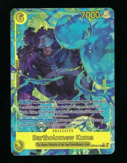 One Piece CCG - Bartholomew Kuma (Alt Art) OP12-119 SEC - Legacy of the Master - Image 1
