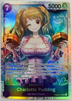 One Piece TCG Charlotte Pudding - PRB02-010 PRB02-010 Premium Booster- The Best - Image 1