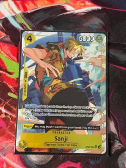 One Piece TCG Sanji ST29-004 Full Art Starter Deck 29 Egghead Alt Art ⭐ - Image 1