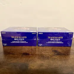 One piece THE AZURE SEA'S SEVEN BOOSTER BOX OP14 x2 ENGLISH Sealed - Image 2