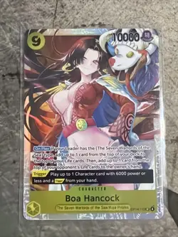 Boa Hancock OP14-112 SR The Azure Sea’s Seven Foil One Piece TCG English NM - Image 1