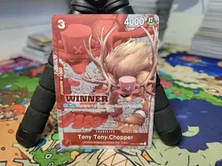 One Piece Tony Tony Chopper Winner 2024 OP04-010 Promo Card Foil English LP - Image 1