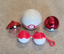Pokemon Balls - Premier Ball Card Holder, Gold Plated Card Holder, Various - Image 1