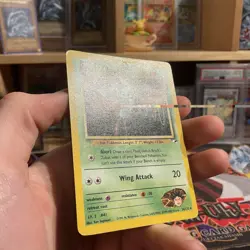 Brock's Zubat 24/132 Gym Heroes Rare Pokemon Card Vintage WOTC LP - Image 2