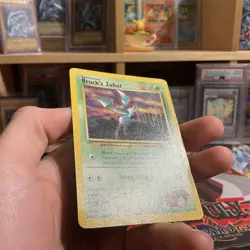 Brock's Zubat 24/132 Gym Heroes Rare Pokemon Card Vintage WOTC LP - Image 3