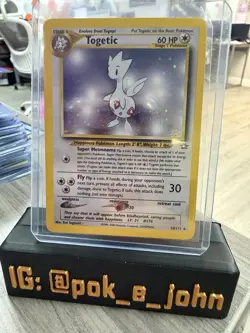 Togetic Neo Genesis Holo Rare Pokemon Card 16/111 Wotc - Image 1