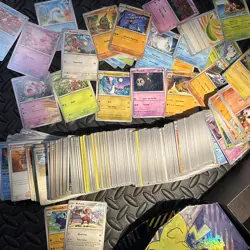 Full ETB of Pokemon Cards Estimated 500 Lot Common/uncommon - Prismatic Bulk - Image 4