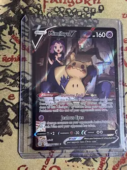 Pokemon Card Mimikyu V Brilliant Stars Trainer Gallery Card TG16/TG30 - - Image 1
