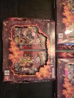 One Piece Card Game Illustration Box Vol. 5 And 6 Sealed Five Of Each Set - Image 3