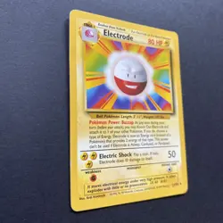 Pokemon Card Electrode Base Set Rare 21/102 Stage 1 Mint - Image 2