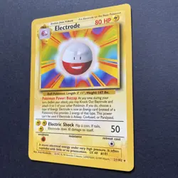 Pokemon Card Electrode Base Set Rare 21/102 Stage 1 Mint - Image 3