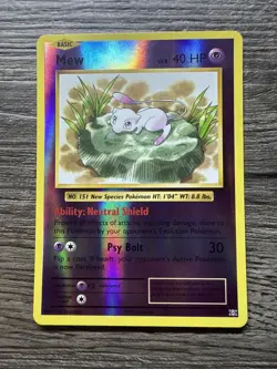 Pokemon Mew TCG 2016 XY Evolutions Reverse Holo Rare Card 53/108 M/Nm Condition - Image 1
