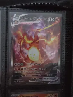 Pokemon TCG Charizard VMAX SWSH Black Star Promo #SWSH261 Alt Art NM Card - Image 1