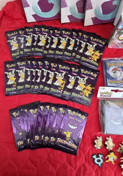 Pokemon Assorted Lot: SealedTrading Cards,Pins,Coins, Albums See Photos - Image 5