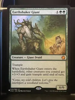 Earthshaker Giant NM/M MTG Mystery Booster 2 The List Magic Card - Image 1