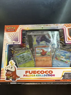 Pokemon TCG: Fuecoco Paldea Collection Trading Card Box NEW FACTORY SEALED PROMO - Image 2