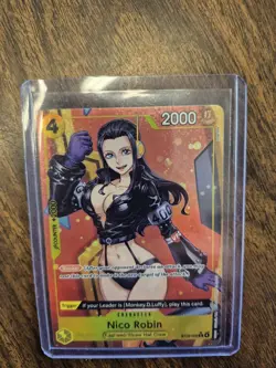 Nico Robin ST29-009 Parallel Starter Deck Promo One Piece Card English - Image 1