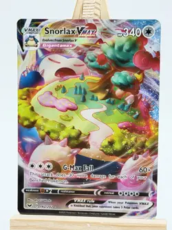 Snorlax Vmax 142/202 Sword & Shield- NM Ultra Rare Full Art Pokemon Card - Image 1