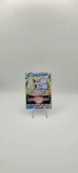 Pokemon TCG: Alolan Vulpix VSTAR Silver Tempest 034/195 Holo Ultra Rare Card NM - Image 2