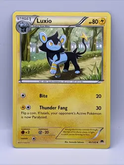 Luxio 45/122 : Uncommon Pokemon Card : XY09: BREAKPoint - Image 1