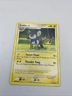 Pokemon Cards: Diamond and Pearl Prerelease: Luxio 52/130 - Image 1