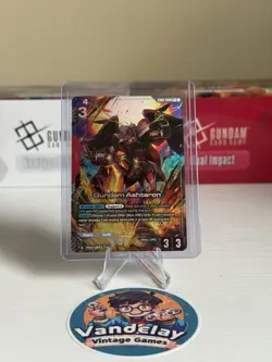 Gundam Ashtaron Alternate Art GD02-040 R+ NM Gundam Card Game - Image 1