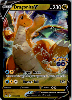 NM Dragonite V - SWSH235 Promo SWSH: Sword & Shield Promo Cards - Image 1