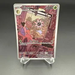 Pokemon TCG Lileep IR 145/142 Stellar Crown Scarlet Violet Card - Image 1