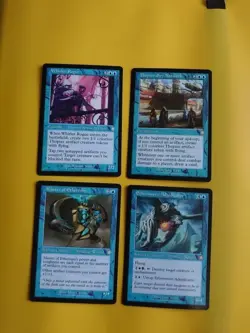 Whirler Rogue,Thopter Spy Network,MAster of Etherium,Ethersworn Adjud MTG 4Card - Image 1