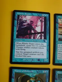 Whirler Rogue,Thopter Spy Network,MAster of Etherium,Ethersworn Adjud MTG 4Card - Image 5